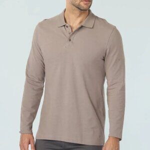Vustra Brown Organic Cotton Polo